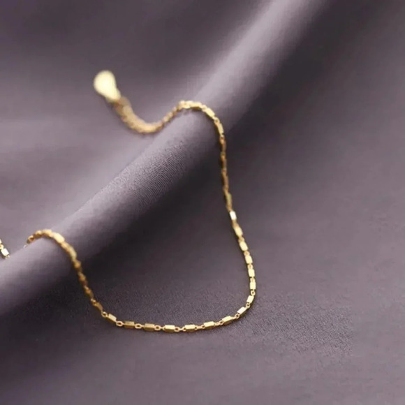 925 Sterling Silver Minimalist Thin Bar Bracelet Dainty Delicate Bracelet - Picture 3 of 10